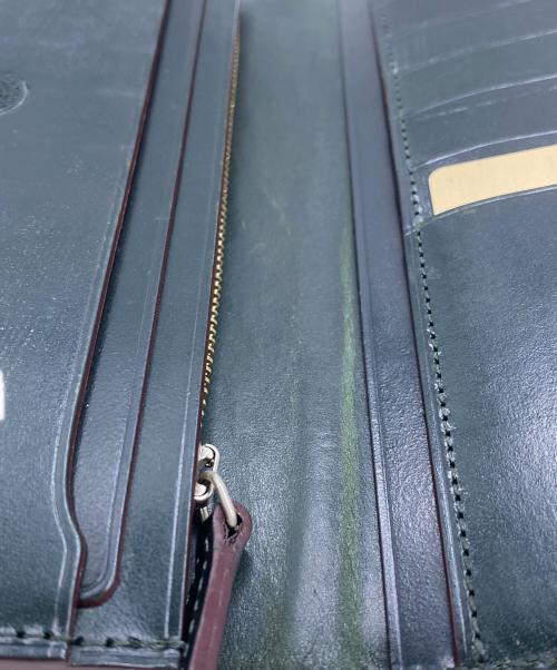 GANZO（ガンゾ）GANZO (ガンゾ) 長財布 グリーンの古着・服飾アイテム