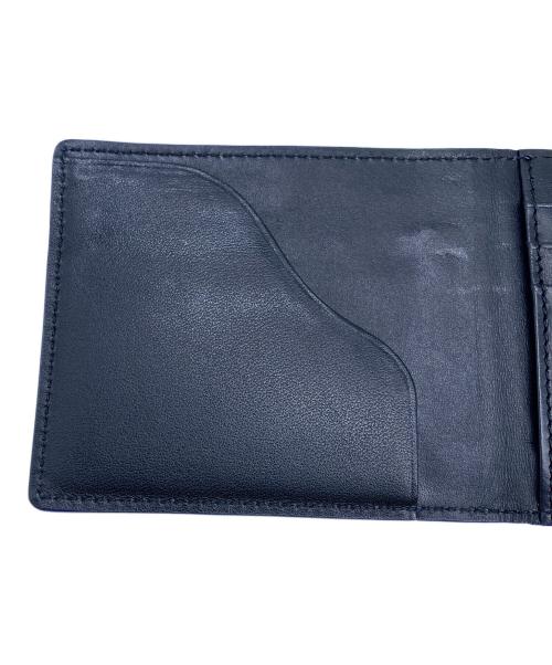 PELLE MORBIDA（ペッレモルビダ）PELLE MORBIDA (ペッレモルビダ) コンパクトウォレット ネイビーの古着・服飾アイテム