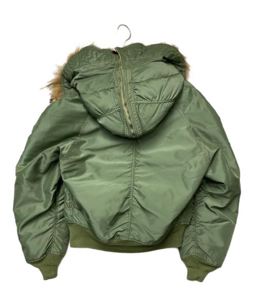 AVIREX（アヴィレックス）AVIREX (アヴィレックス) フライトジャケット グリーン サイズ:Mの古着・服飾アイテム