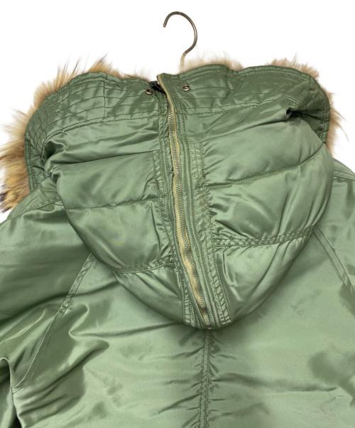 AVIREX（アヴィレックス）AVIREX (アヴィレックス) フライトジャケット グリーン サイズ:Mの古着・服飾アイテム