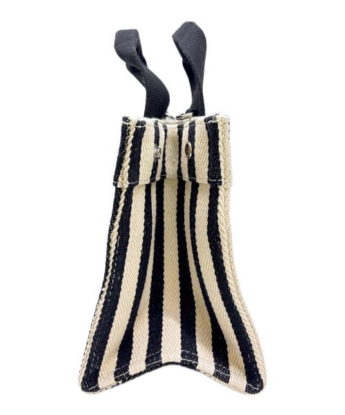 RUE DE VERNEUIL（ルーデュベルネイユ）rue de verneuil (ルーデュベルネイユ) 2WAYバッグ ホワイト×ブラックの古着・服飾アイテム