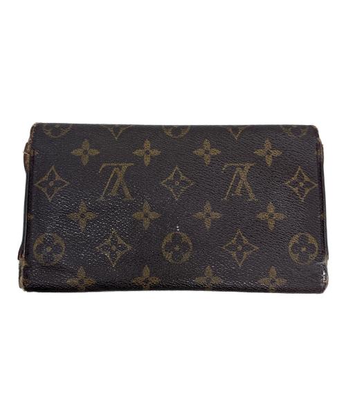 LOUIS VUITTON（ルイ ヴィトン）LOUIS VUITTON (ルイ ヴィトン) 3つ折り財布 ブラウンの古着・服飾アイテム
