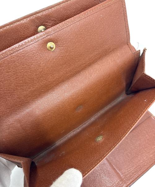LOUIS VUITTON（ルイ ヴィトン）LOUIS VUITTON (ルイ ヴィトン) 3つ折り財布 ブラウンの古着・服飾アイテム