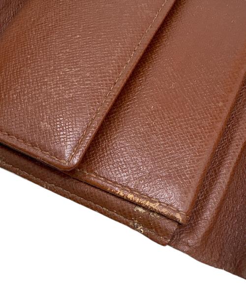 LOUIS VUITTON（ルイ ヴィトン）LOUIS VUITTON (ルイ ヴィトン) 3つ折り財布 ブラウンの古着・服飾アイテム