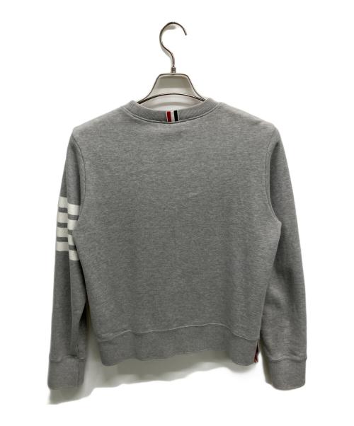 Thom Browne（トムブラウン）Thom Browne (トムブラウン) クラシック ループバック 4-BAR スウェットシャツ グレー サイズ:1の古着・服飾アイテム