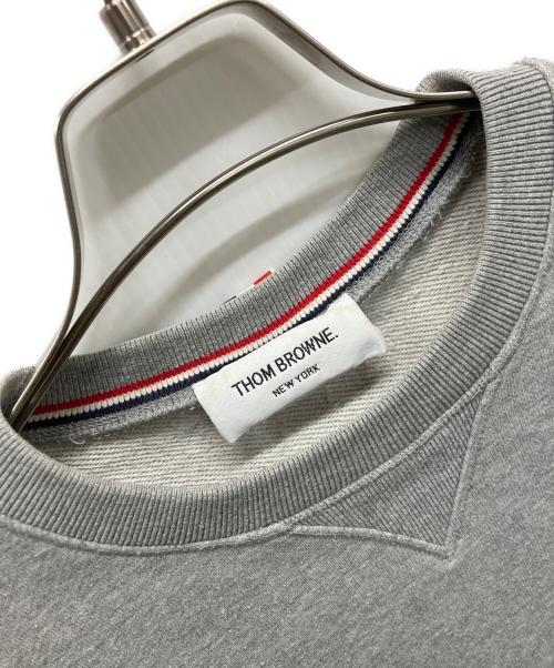 Thom Browne（トムブラウン）Thom Browne (トムブラウン) クラシック ループバック 4-BAR スウェットシャツ グレー サイズ:1の古着・服飾アイテム