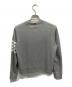 Thom Browne (トムブラウン) クラシック ループバック 4-BAR スウェットシャツ グレー サイズ:1：38000円