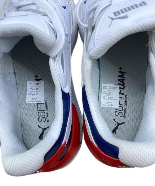 PUMA（プーマ）PUMA (プーマ) ローカットスニーカー ホワイト サイズ:US9の古着・服飾アイテム