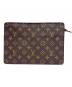 LOUIS VUITTON（ルイ ヴィトン）の古着「セカンドバッグ」｜ブラウン