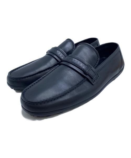 LOUIS VUITTON（ルイ ヴィトン）LOUIS VUITTON (ルイ ヴィトン) Louis Vuitton　ロゴドライビングシューズ ブラック サイズ:SIZE 8の古着・服飾アイテム