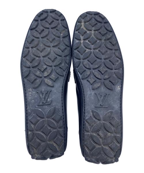 LOUIS VUITTON（ルイ ヴィトン）LOUIS VUITTON (ルイ ヴィトン) Louis Vuitton　ロゴドライビングシューズ ブラック サイズ:SIZE 8の古着・服飾アイテム