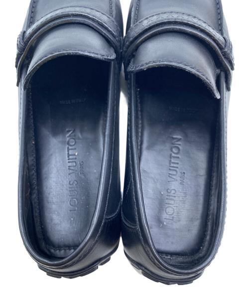 LOUIS VUITTON（ルイ ヴィトン）LOUIS VUITTON (ルイ ヴィトン) Louis Vuitton　ロゴドライビングシューズ ブラック サイズ:SIZE 8の古着・服飾アイテム