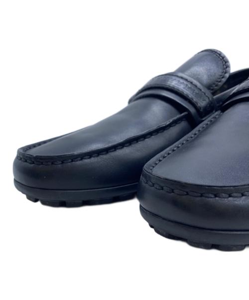 LOUIS VUITTON（ルイ ヴィトン）LOUIS VUITTON (ルイ ヴィトン) Louis Vuitton　ロゴドライビングシューズ ブラック サイズ:SIZE 8の古着・服飾アイテム