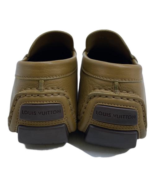 LOUIS VUITTON（ルイ ヴィトン）LOUIS VUITTON (ルイ ヴィトン) LOUIS VUITTON　モカシンドライビングシューズ ベージュ サイズ:7　1/2の古着・服飾アイテム