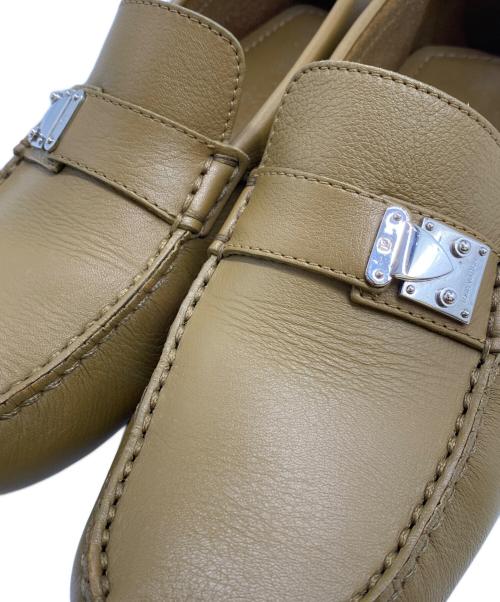 LOUIS VUITTON（ルイ ヴィトン）LOUIS VUITTON (ルイ ヴィトン) LOUIS VUITTON　モカシンドライビングシューズ ベージュ サイズ:7　1/2の古着・服飾アイテム