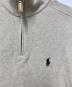 中古・古着 POLO RALPH LAUREN (ポロ・ラルフローレン) ハーフジップスウェット ベージュ サイズ:Ｍ：6000円