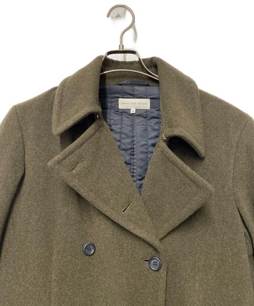 DRIES VAN NOTEN（ドリスヴァンノッテン）DRIES VAN NOTEN (ドリスヴァンノッテン) DRIES VAN NOTEN　ウールコート ブラウン サイズ:ＳＩＺＥ　38の古着・服飾アイテム
