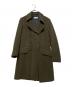 DRIES VAN NOTEN（ドリスヴァンノッテン）の古着「DRIES VAN NOTEN　ウールコート」｜ブラウン