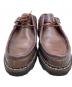 中古・古着 PARABOOT (パラブーツ) ミカエル チロリアンシューズ ブラウン サイズ:SIZE 41：25000円