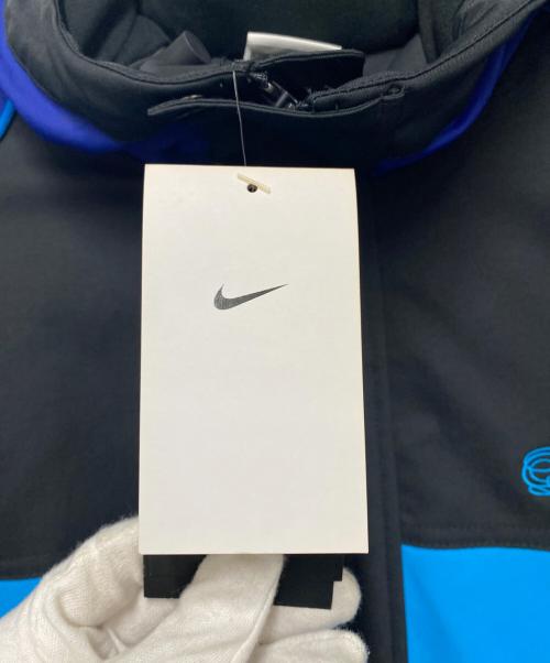 NIKE（ナイキ）NIKE (ナイキ) レブロンプレミアムユーティリティジャケット ブルー×ブラック サイズ:M 未使用品の古着・服飾アイテム