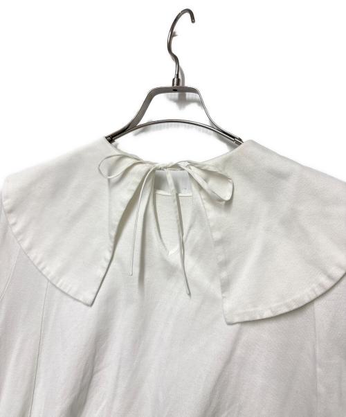 YORI（ヨリ）YORI (ヨリ) 長袖カットソー ホワイト サイズ:Freeの古着・服飾アイテム