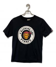 A BATHING APE（アベイシングエイプ）の古着「プリントTシャツ」｜ブラック