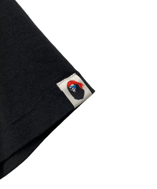 A BATHING APE（アベイシングエイプ）A BATHING APE (アベイシングエイプ) プリントTシャツ ブラック サイズ:Mの古着・服飾アイテム