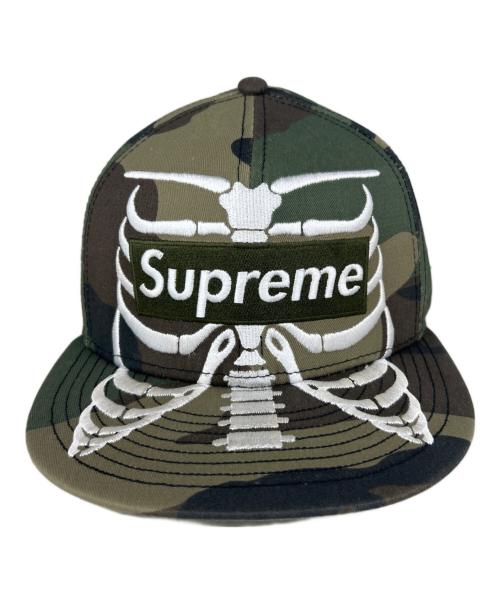 New Era（ニューエラ）New Era (ニューエラ) SUPREME (シュプリーム) キャップ グリーンの古着・服飾アイテム