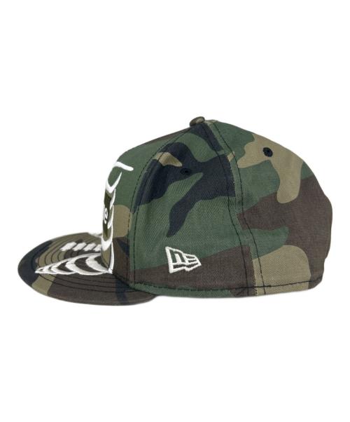 New Era（ニューエラ）New Era (ニューエラ) SUPREME (シュプリーム) キャップ グリーンの古着・服飾アイテム