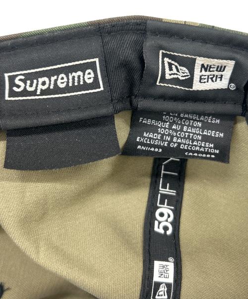 New Era（ニューエラ）New Era (ニューエラ) SUPREME (シュプリーム) キャップ グリーンの古着・服飾アイテム
