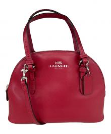 COACH（コーチ）の古着「2WAYバッグ」｜レッド