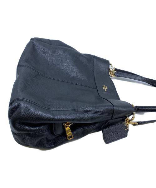 COACH（コーチ）COACH (コーチ) ハンドバッグ ブラックの古着・服飾アイテム