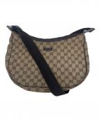 GUCCIグッチ）の古着「ショルダーバッグ」｜ベージュ