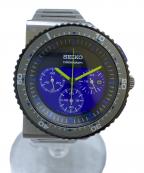 SEIKO×GIUGIAROセイコー×ジウジアーロ）の古着「腕時計」｜ブルー×ブラック