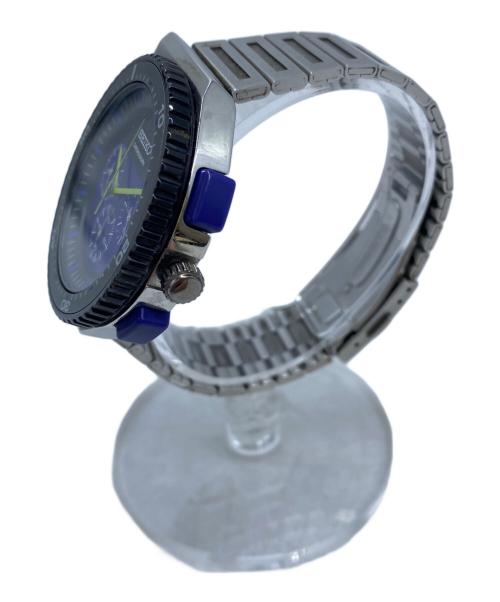 SEIKO（セイコー）SEIKO (セイコー) GIUGIARO (ジウジアーロ) 腕時計 ブルー×ブラックの古着・服飾アイテム