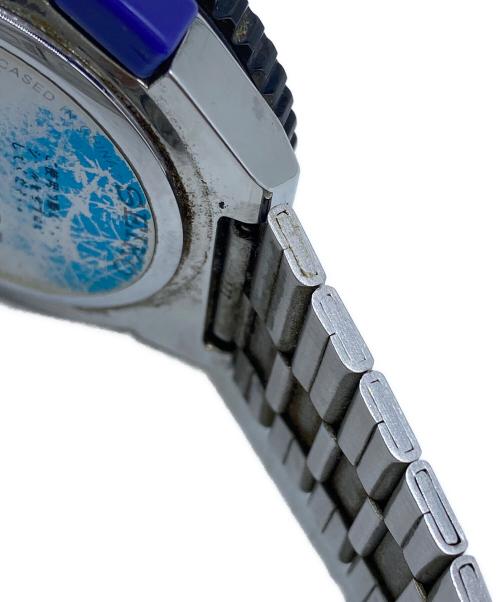 SEIKO（セイコー）SEIKO (セイコー) GIUGIARO (ジウジアーロ) 腕時計 ブルー×ブラックの古着・服飾アイテム