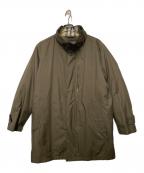 BURBERRYバーバリー）の古着「ライナー付きダウンコート」｜ブラウン