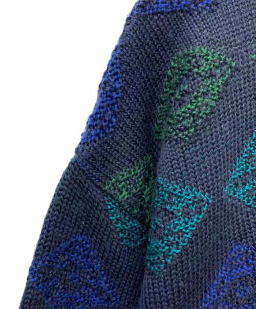 Yves Saint Laurent（イヴサンローラン）Yves Saint Laurent (イヴサンローラン) 厚手ニット ネイビー サイズ:不明の古着・服飾アイテム