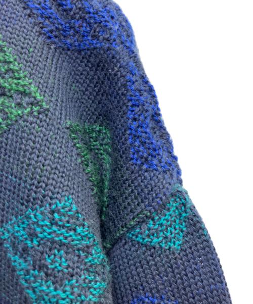 Yves Saint Laurent（イヴサンローラン）Yves Saint Laurent (イヴサンローラン) 厚手ニット ネイビー サイズ:不明の古着・服飾アイテム