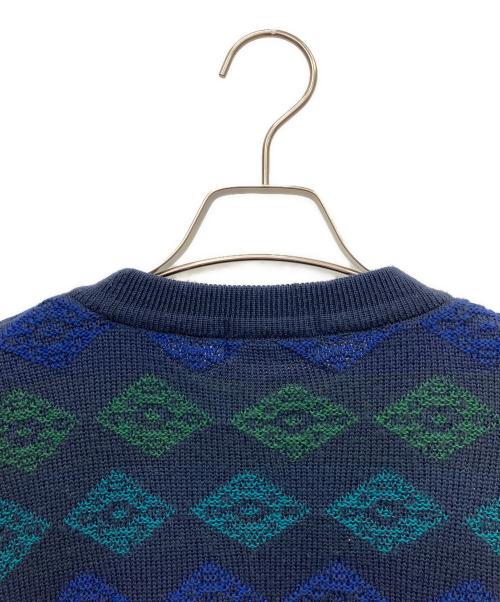 Yves Saint Laurent（イヴサンローラン）Yves Saint Laurent (イヴサンローラン) 厚手ニット ネイビー サイズ:不明の古着・服飾アイテム