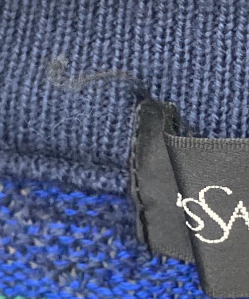 Yves Saint Laurent（イヴサンローラン）Yves Saint Laurent (イヴサンローラン) 厚手ニット ネイビー サイズ:不明の古着・服飾アイテム