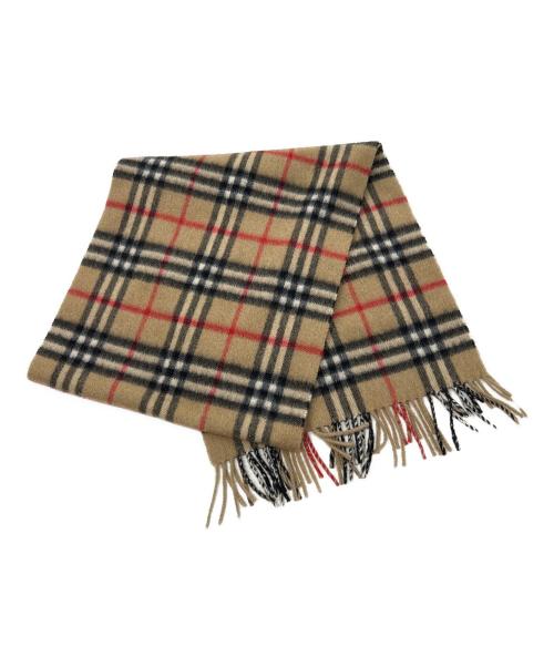 Burberry's（バーバリーズ）Burberry's (バーバリーズ) マフラー ブラウンの古着・服飾アイテム