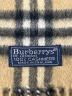 中古・古着 Burberry's (バーバリーズ) マフラー ブラウン：6000円