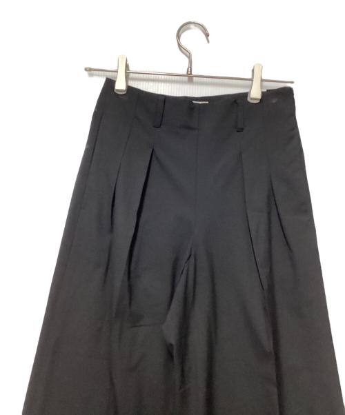 Gypsohila（ジプソフィア）Gypsohila (ジプソフィア) タックパンツ ブラック サイズ:32の古着・服飾アイテム