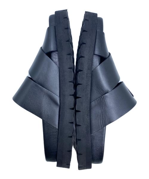 PIERRE HARDY（ピエールアルディ）PIERRE HARDY (ピエールアルディ) ストラップサンダル ブラック サイズ:23cmの古着・服飾アイテム