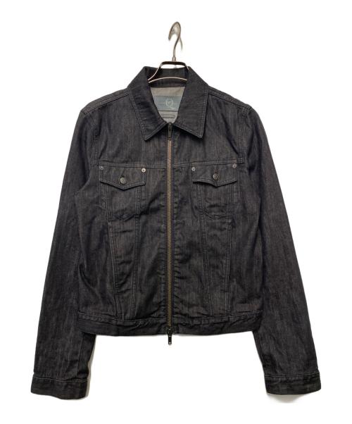 ALEXANDER McQUEEN（アレキサンダーマックイーン）ALEXANDER McQUEEN (アレキサンダーマックイーン) デニムジャケット ブラック サイズ:46の古着・服飾アイテム