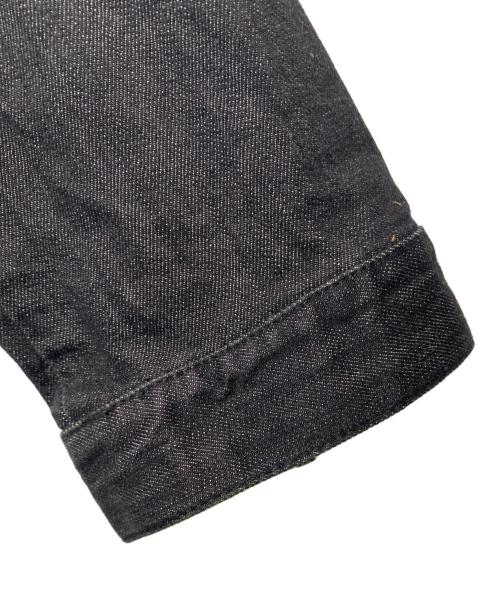 ALEXANDER McQUEEN（アレキサンダーマックイーン）ALEXANDER McQUEEN (アレキサンダーマックイーン) デニムジャケット ブラック サイズ:46の古着・服飾アイテム