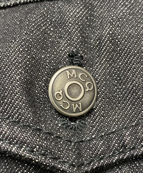 ALEXANDER McQUEEN（アレキサンダーマックイーン）ALEXANDER McQUEEN (アレキサンダーマックイーン) デニムジャケット ブラック サイズ:46の古着・服飾アイテム