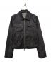 ALEXANDER McQUEEN（アレキサンダーマックイーン）の古着「デニムジャケット」｜ブラック
