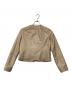 LANVIN en Bleu (ランバンオンブルー) ノーカラージャケット ライトピンク サイズ:38：5000円